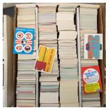 4 Sleeves 100s Unsearched 1980s Donruss Puzzle Car