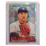 2016 Topps Chrome Refractor Masahiro Tanaka Card