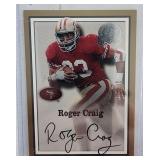 2000 Fleer Roger Craig Autographed Card