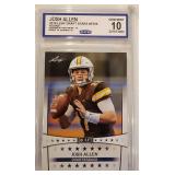 2018 Leaf Draft Stars Josh Allen RC CCG 10