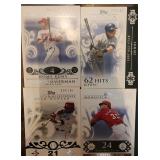 4 2008 Topps Mulestones Star Cards All /#