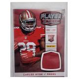 2014 Panini Game Worn Carlos Hyde RC