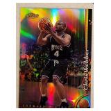 1998 Topps Finest Refractor Chris Weber Card