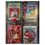 Patrick Mahomes Insert Refractor lot of 4