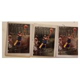 3 1998 Skybox Metal Universe Kobe Bryant Cards