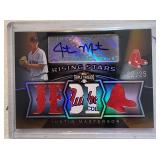 2009 Topps  Justin Masterson Auto/Relic /25