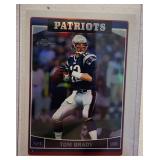 2006 Topps Chrome Refractor Tom Brady #106 Card