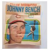 7 1970 Topps MLB Poster Inserts Bench & More