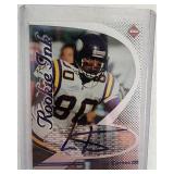 Autographed 1998 Edge Chris Carter RC Ink Card