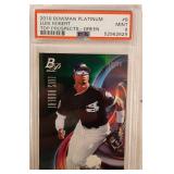 2018 Bowman Platinum Luis Robert RC/99 PSA 9