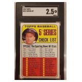 1969 Topps Mickey Mantle #412 Card SGC 2.5