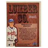 1998 Fleer Tradition Chipper Jones Lumber Company