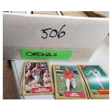 3 Sleeves 100s VTG 80s-90s Cardinals Cards