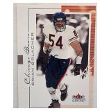 Autographed 2001 Fleer Brian Urlacher RC #20