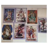 Lot of 7 NBA Greats Of The Past Cards