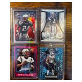 NE Patriots Dynasty Legends Prizm lot of 4- TB12