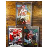 Patrick Mahomes Parallel lot of 3- Prizms
