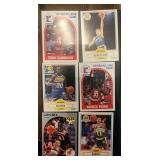 Lot of 12 1989 NBA Super Star Cards