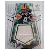 2008 UD Rookie Super Swatch Jordy Nelson