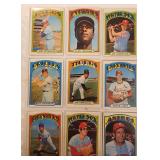 Lot Of 18 1972 Topps MLB Cards