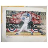 Sammy Sosa Painting Signed Rick Bush Artist /1000