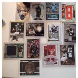 High End Unsearched NFL Game Worn & Serial # Cards