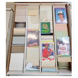 4 Sleeves 100s Unsearched 80s-90s MLB Cards