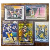 Jordan Love lot of 5- RC,Prizm,Inserts,ï¿½