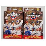 2 2018 Topps Opening Day MLB Hanger Boxes Sealed