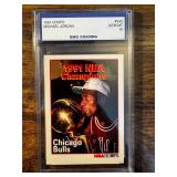 1991 NBA Hoops - #543 Michael Jordan Champ BMG 10