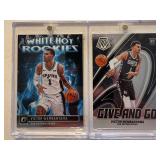 Two 2023 Panini Victor Wembanyama RCs