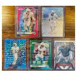 Miami Dolphins Refractor lot of 5