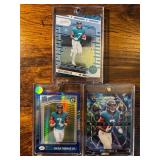 Brian Thomas Jr. RC lot of 3- Refractors