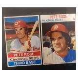 Two 1970s Hostess Pete Rose Cards