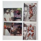 4 2005 UD Lebron James Inserts
