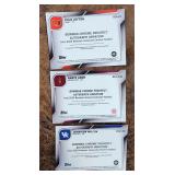 3 2025 Bowman Chrome Prospect Auto Cards