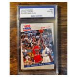 1993 UD Playoffs Highlights M.Jordan #187 BMG 10