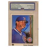 Signed 1989 UD Goose Gossage Card PSA Authentic