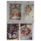 Lot Of 4 Kobe Bryant & Lebron James Cards