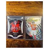 Bo Nix Refractor RC lot of 2