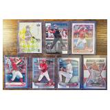 Cincinnati Reds RC lot of 7