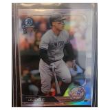 2019 Bowman Chrome Refractor Aaron Judge/499