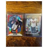 Nico Collins Refractor lot of 2- RC