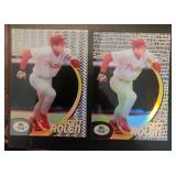 2 2003 Topps TEK Scott Rolen Pattern 27&88 Cards