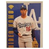 1996 Leaf Hats Off Hideo Nomo Card