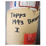 93 Topps Series 1 Complete Uncut Sheet Ser 1 Jeter