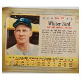8 1963 Post Cereal MLB Cards Whitey Ford & More