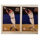 Two 1996 Topps Derek Jeter Future Star Cards