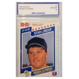 1987 M&Ms Roger Clemons HGA 10 Gem Mint
