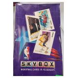 Sealed Wax Pack Box  91-92 Skybox NBA INC 36 Packs